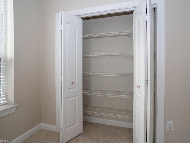 view of closet