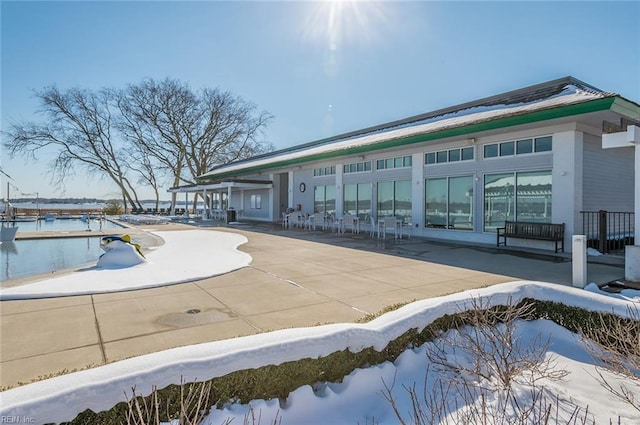 view of home's community featuring a patio