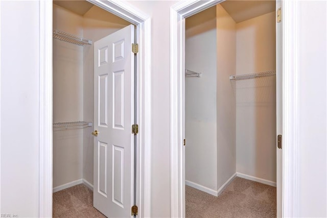 view of closet