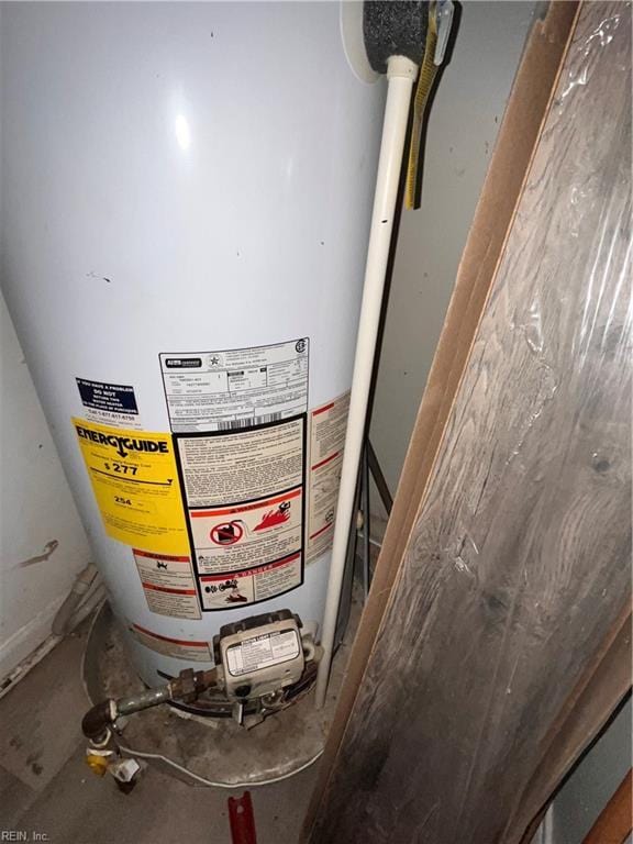 utilities featuring water heater