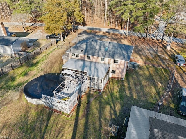 drone / aerial view
