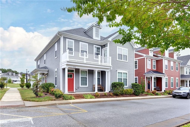 view of property featuring a residential view