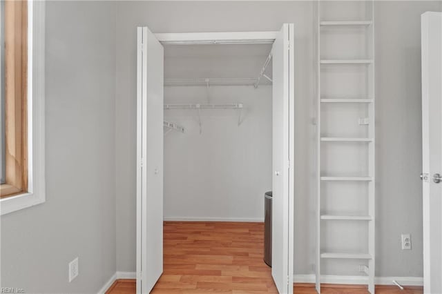 view of closet