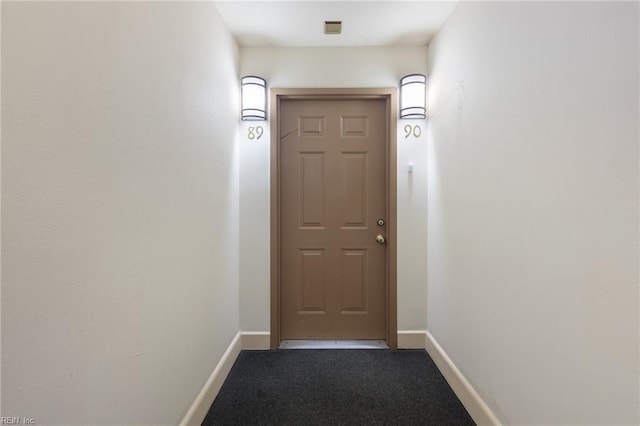 255 College Cross Rd Unit 89, Norfolk, VA 23510 - entryway with carpet and baseboards