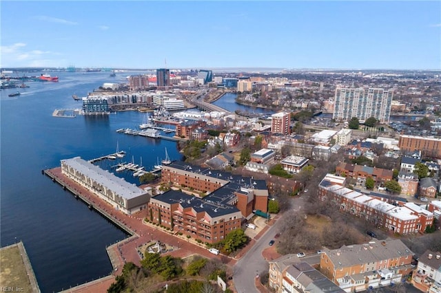 255 College Cross Rd Unit 89, Norfolk, VA 23510 - aerial view featuring a water view and a city view