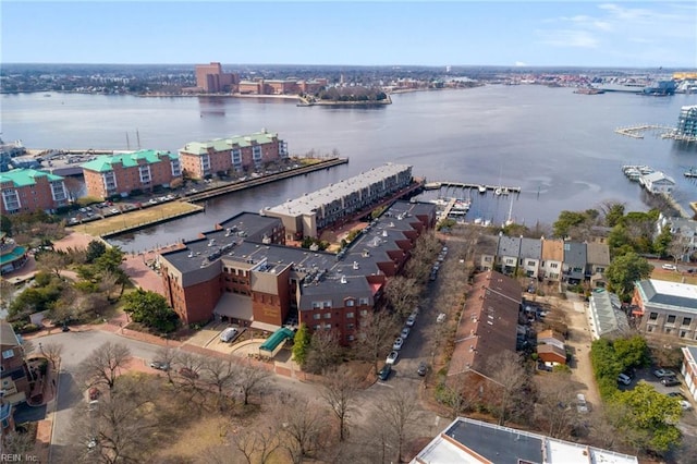 255 College Cross Rd Unit 89, Norfolk, VA 23510 - birds eye view of property featuring a water view