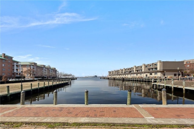 255 College Cross Rd Unit 89, Norfolk, VA 23510 - view of dock with a water view