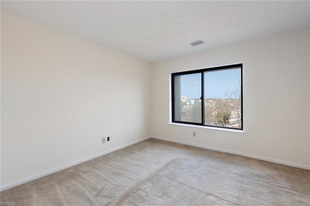 255 College Cross Rd Unit 89, Norfolk, VA 23510 - spare room featuring light carpet, visible vents, and baseboards