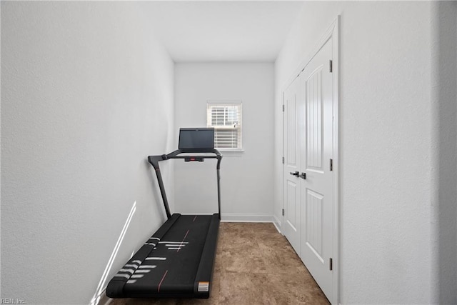 view of exercise room