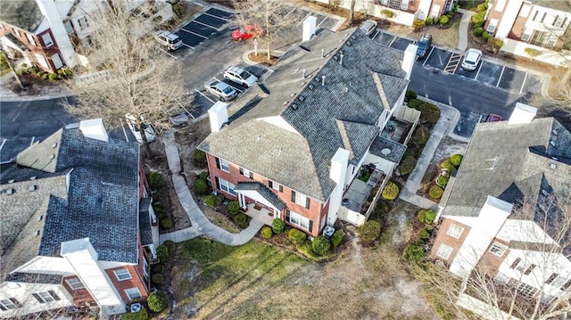 birds eye view of property featuring a residential view