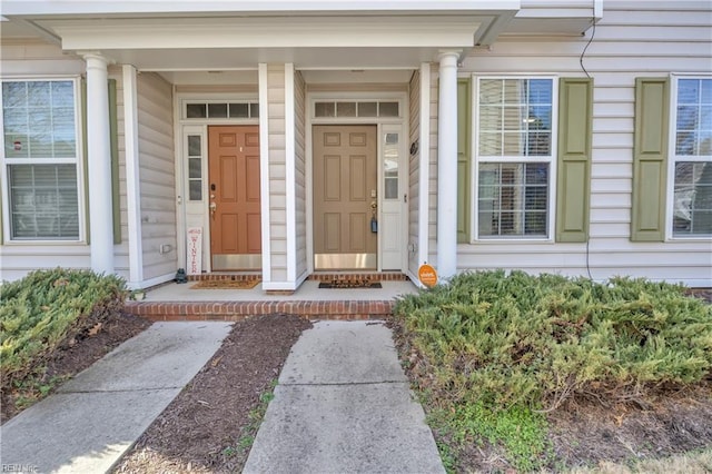 view of property entrance