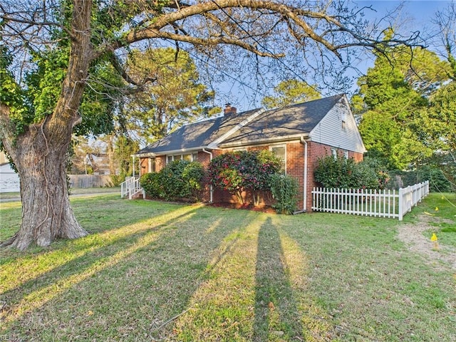 exterior space with fence