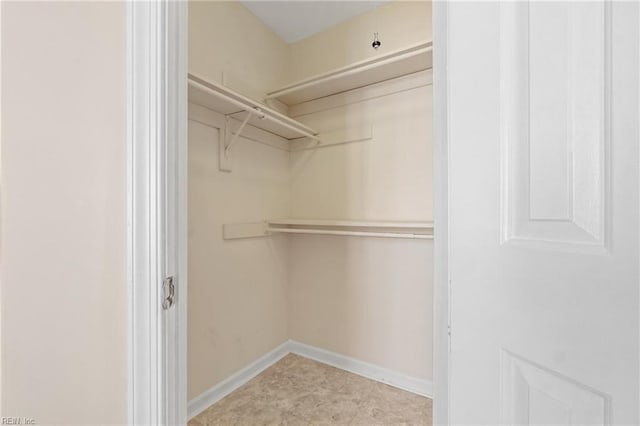 view of spacious closet