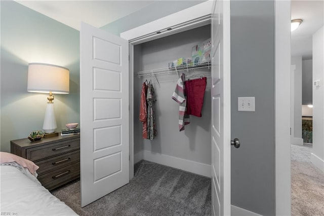 view of closet
