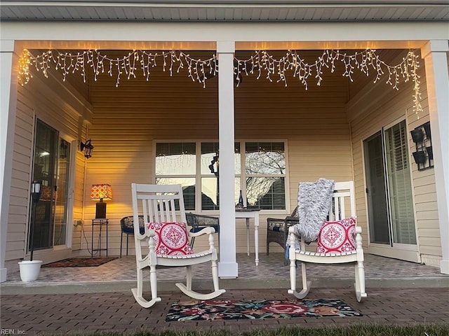 view of patio / terrace featuring a porch