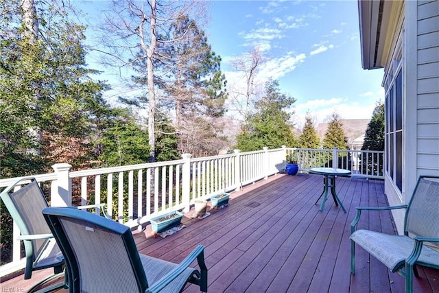 view of deck