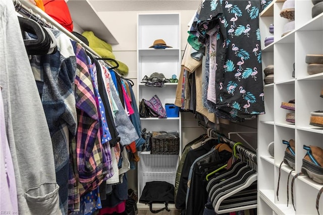 view of spacious closet