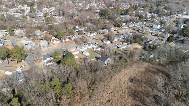 birds eye view of property featuring a residential view