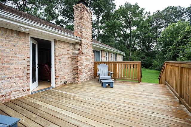 view of deck