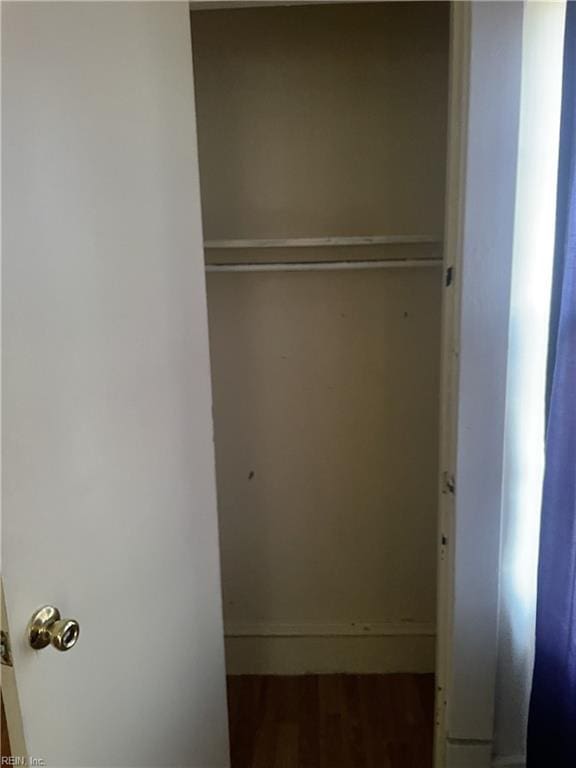 view of closet