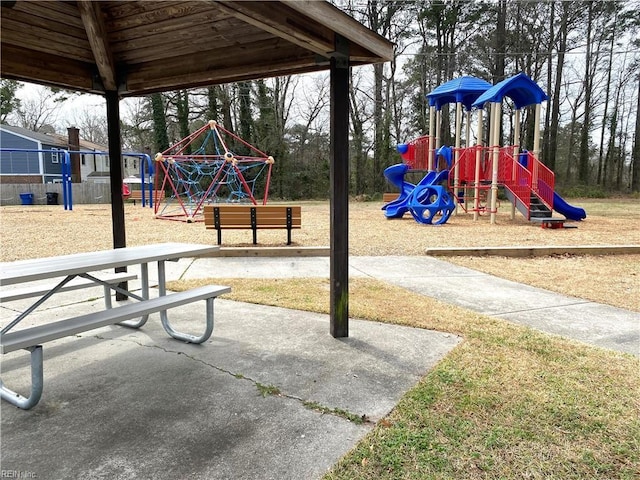 view of community playground