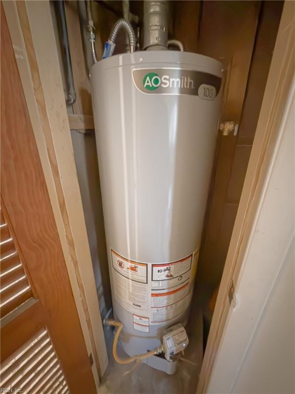 utilities with gas water heater