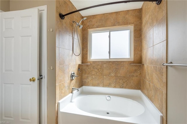 bathroom with shower / tub combination