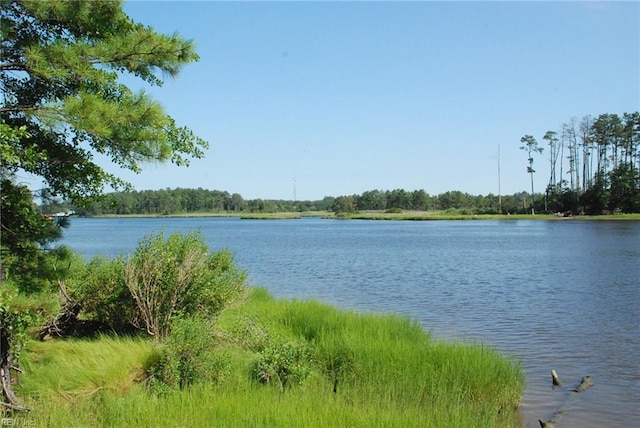 property view of water