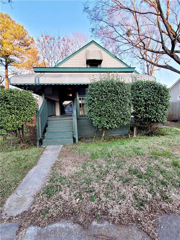 view of front of house