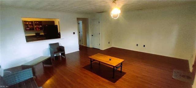 living room featuring wood finished floors