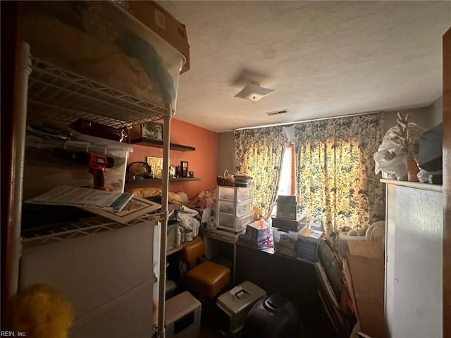 interior space featuring visible vents