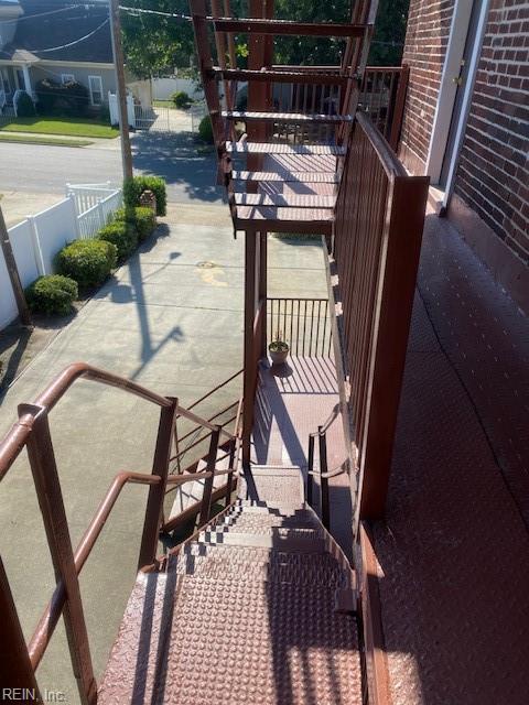 view of patio / terrace with fence