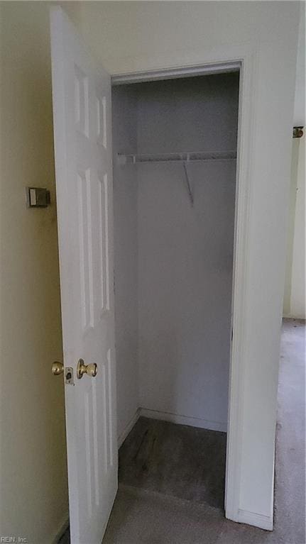 view of closet