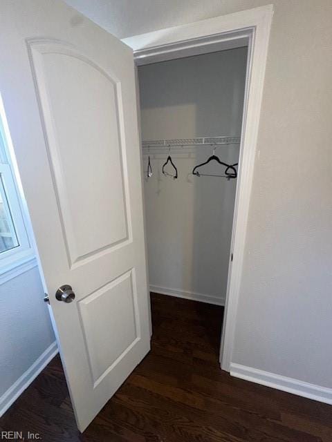 view of closet