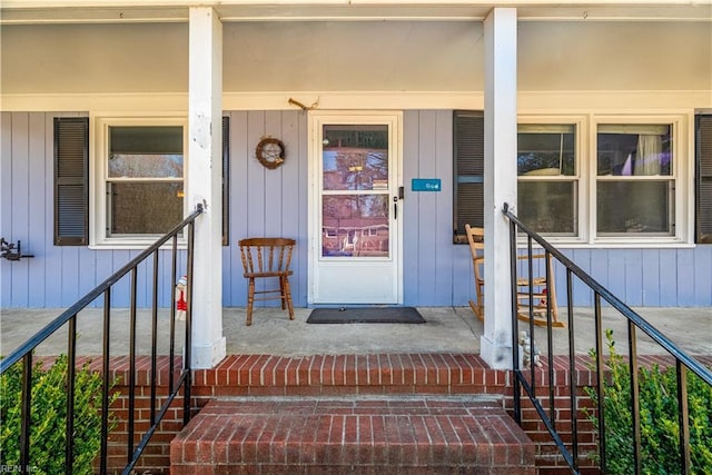 view of entrance to property