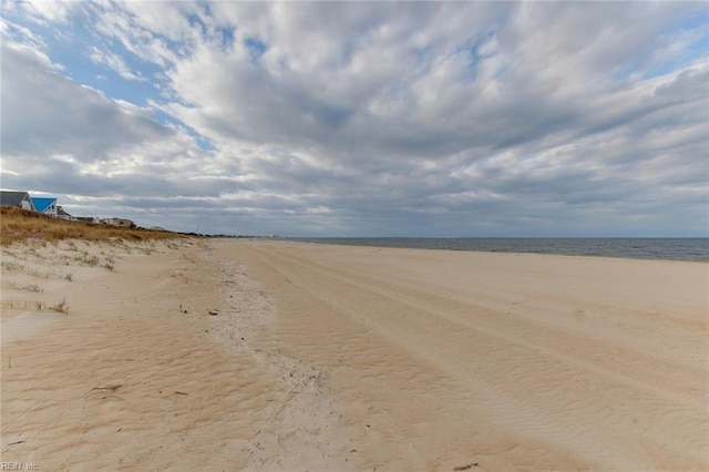 water view with a beach view