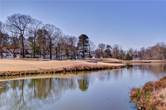 property view of water