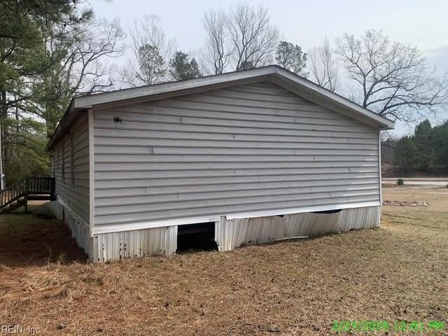 view of side of home