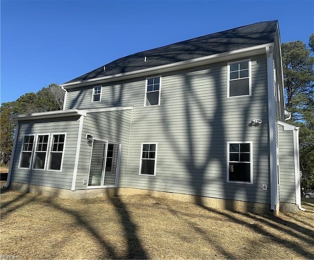 view of back of house