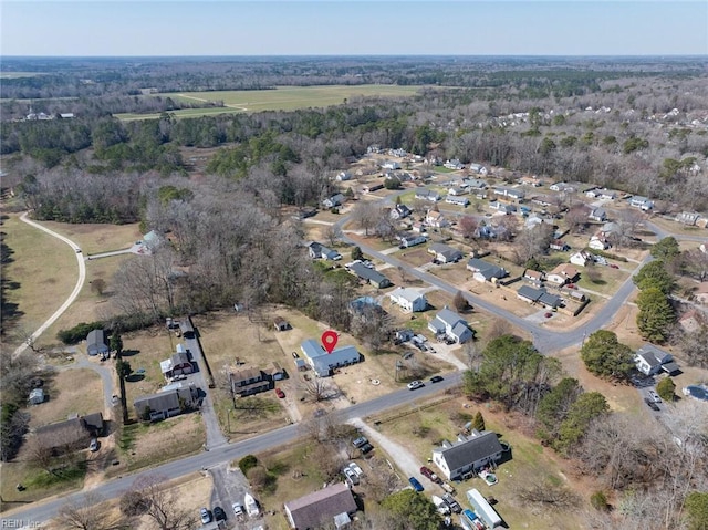 aerial view