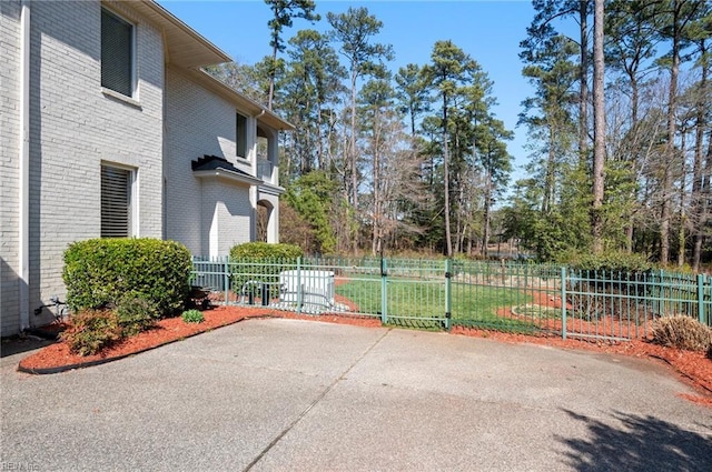 view of patio / terrace with fence