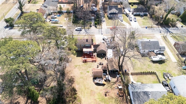 birds eye view of property featuring a residential view