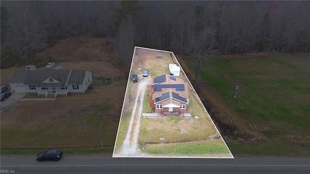 drone / aerial view