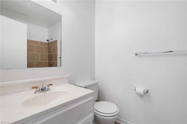 2118 Madison Ave, Newport News, VA 23607 - full bathroom with toilet, walk in shower, and vanity