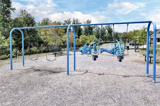 view of community playground