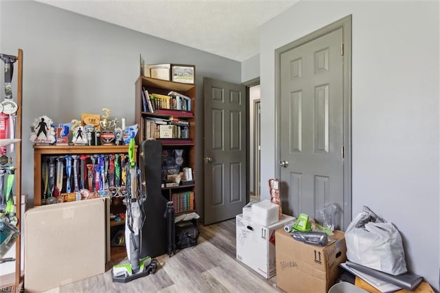 interior space featuring wood finished floors