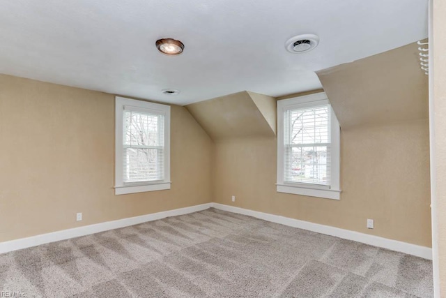 507 Bellwood Rd, Newport News, VA 23601 - bonus room with carpet flooring, a healthy amount of sunlight, baseboards, and visible vents