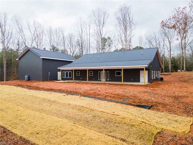 11AC Glass Rd, Hayes, VA 23072 - view of front of property featuring a porch and metal roof