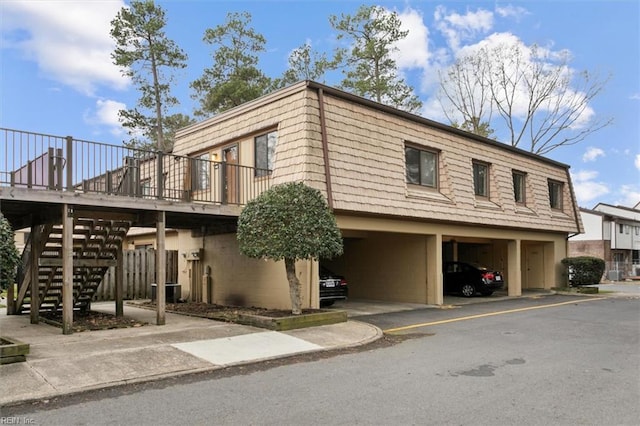 1275 Pacifica Ct, Newport News, VA 23608 - view of building exterior with stairs
