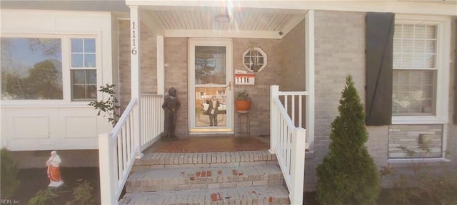 1116 Faubus Dr, Newport News, VA 23605 - entrance to property featuring brick siding